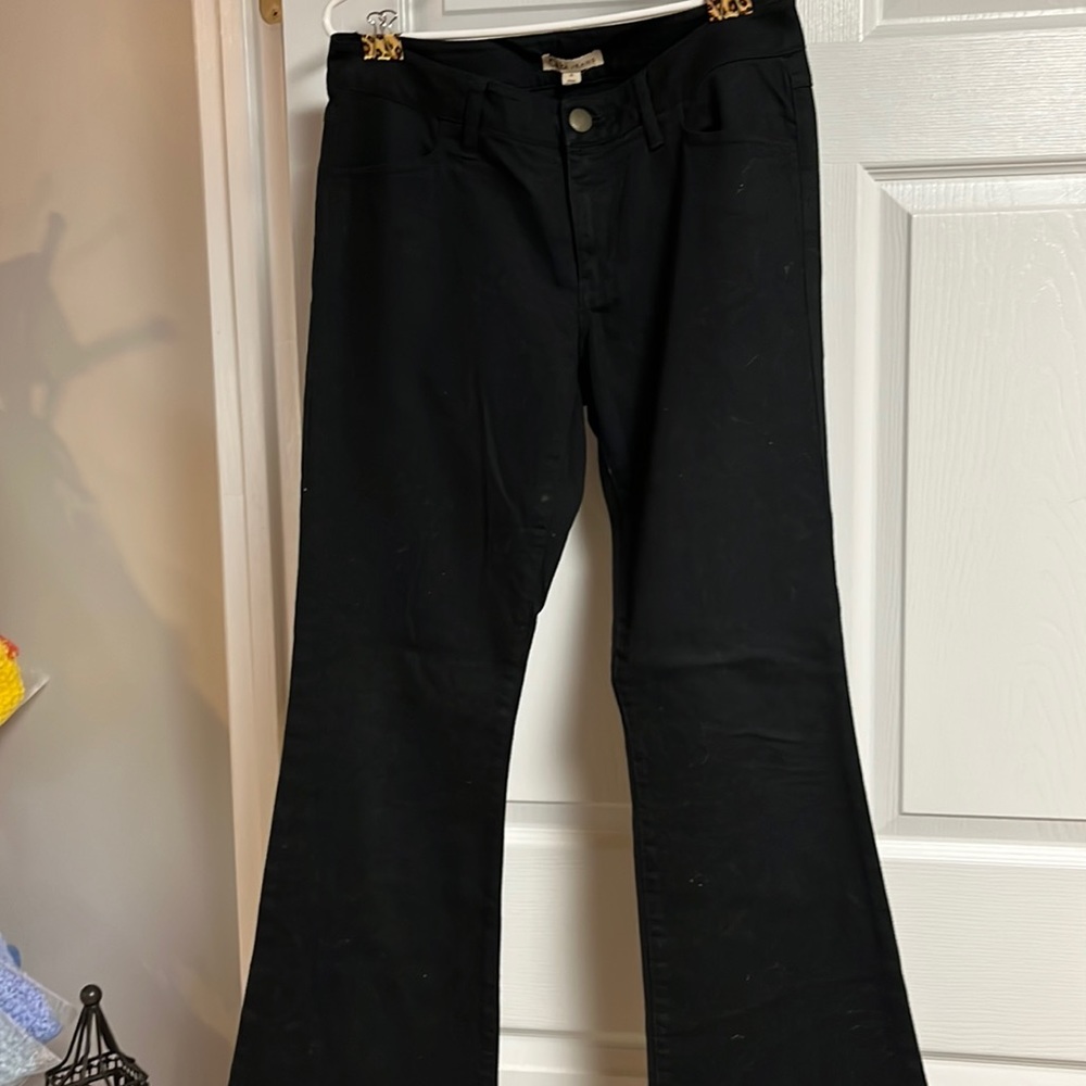 CAbi black flare jeans